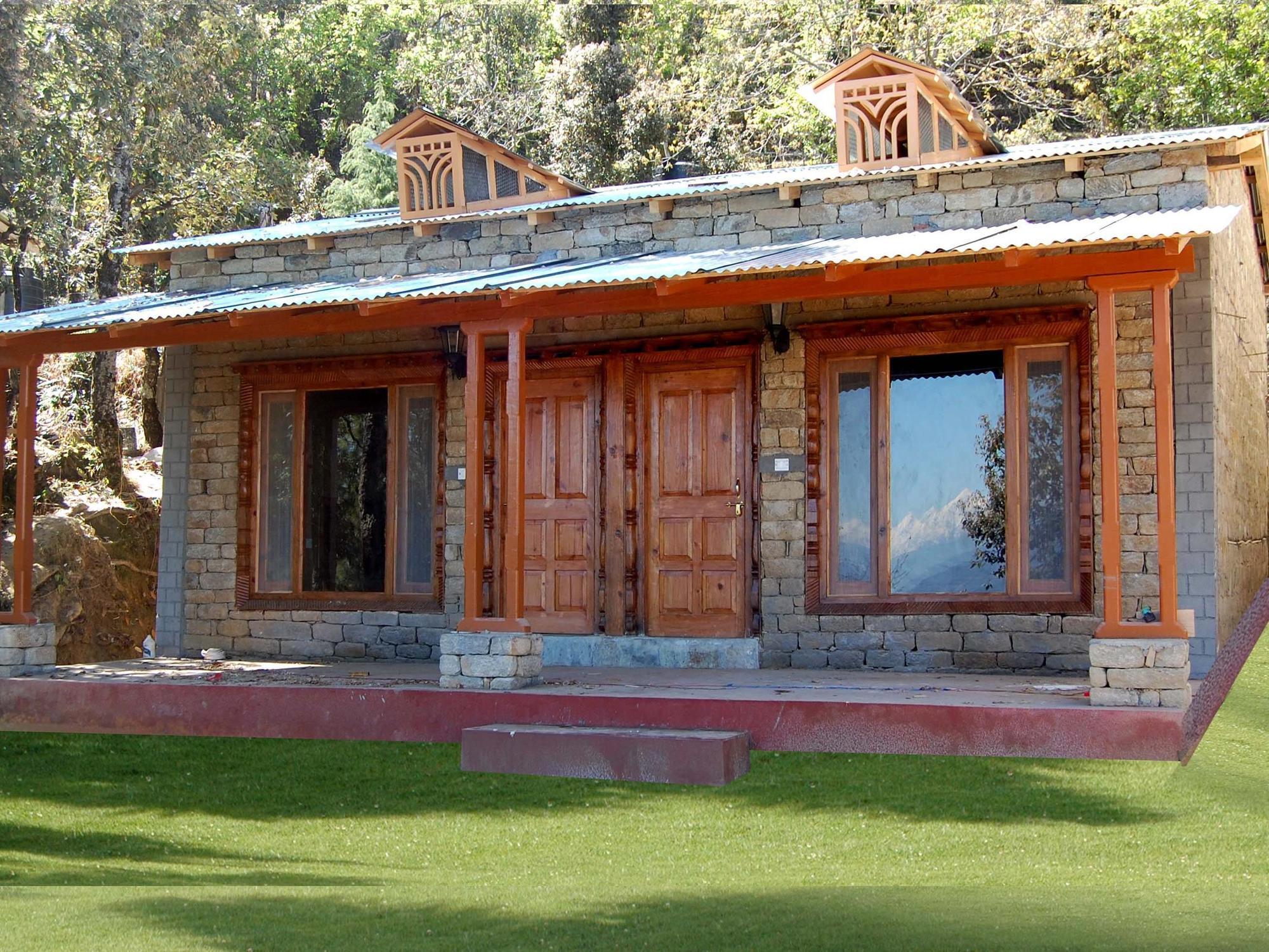 Chevron Mountain Villa Kausani Exterior foto
